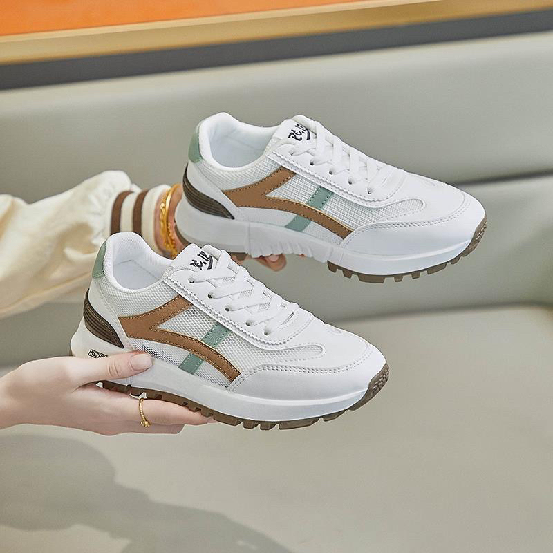 Giày thể thao nữ siêu nhẹ đế răng cưa hàng Quảng Châu siêu xịn,giầy sneaker nữ viền phối màu đế cao su êm loại đẹp
