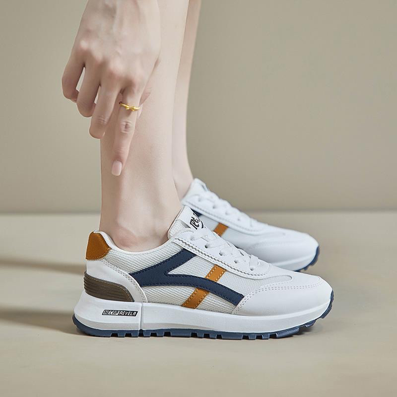 Giày thể thao nữ siêu nhẹ đế răng cưa hàng Quảng Châu siêu xịn,giầy sneaker nữ viền phối màu đế cao su êm loại đẹp