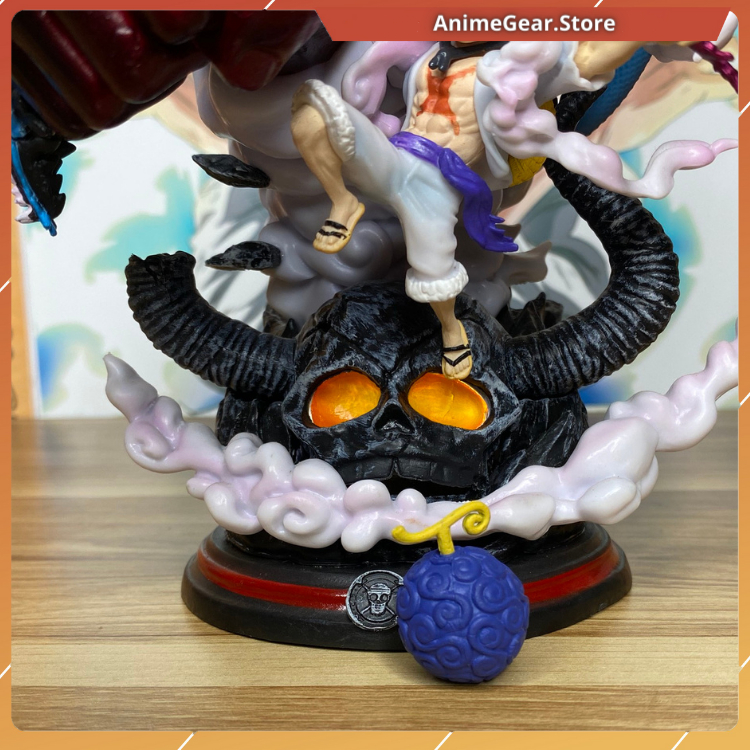 Mô Hình Luffy gear5 Tóm Kaido  Có Led Kèm TAQ Nika AnimeGear.Store Mô Hình OnePiece giá rẻ