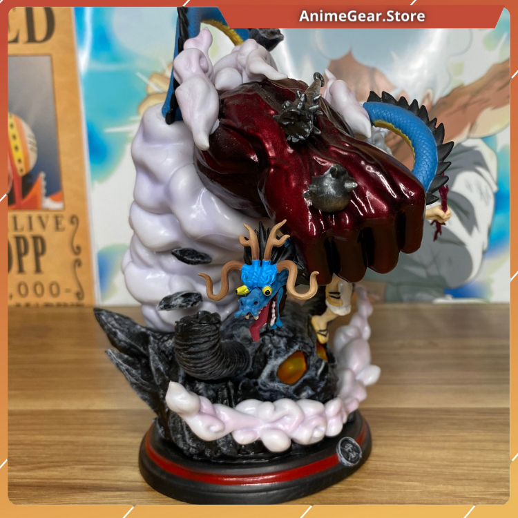 Mô Hình Luffy gear5 Tóm Kaido  Có Led Kèm TAQ Nika AnimeGear.Store Mô Hình OnePiece giá rẻ