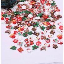 Charm slime/ dụng cụ charm trang trí - chủ đề noel xinh xắn - giá 1 charm