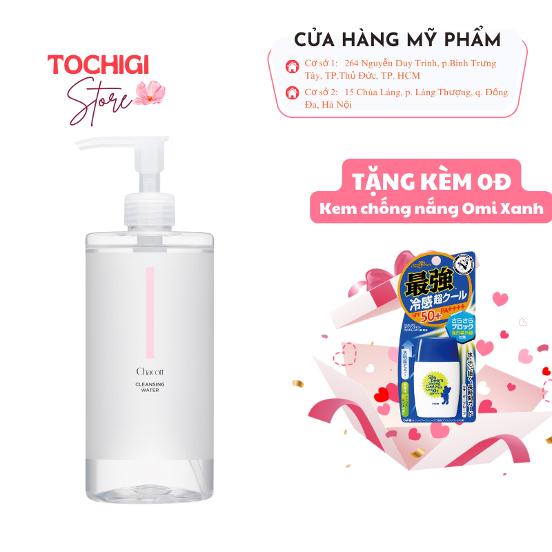 Nước tẩy trang Chacott For Professionals Nhật Bản 500ml