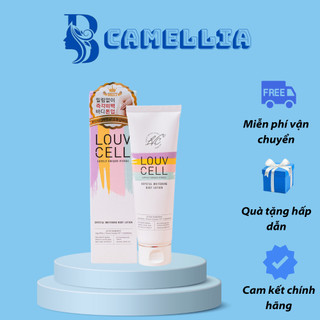 Kem dưỡng ẩm trắng da body Louv Cell Crystal Whitening Body Lotion 120ml