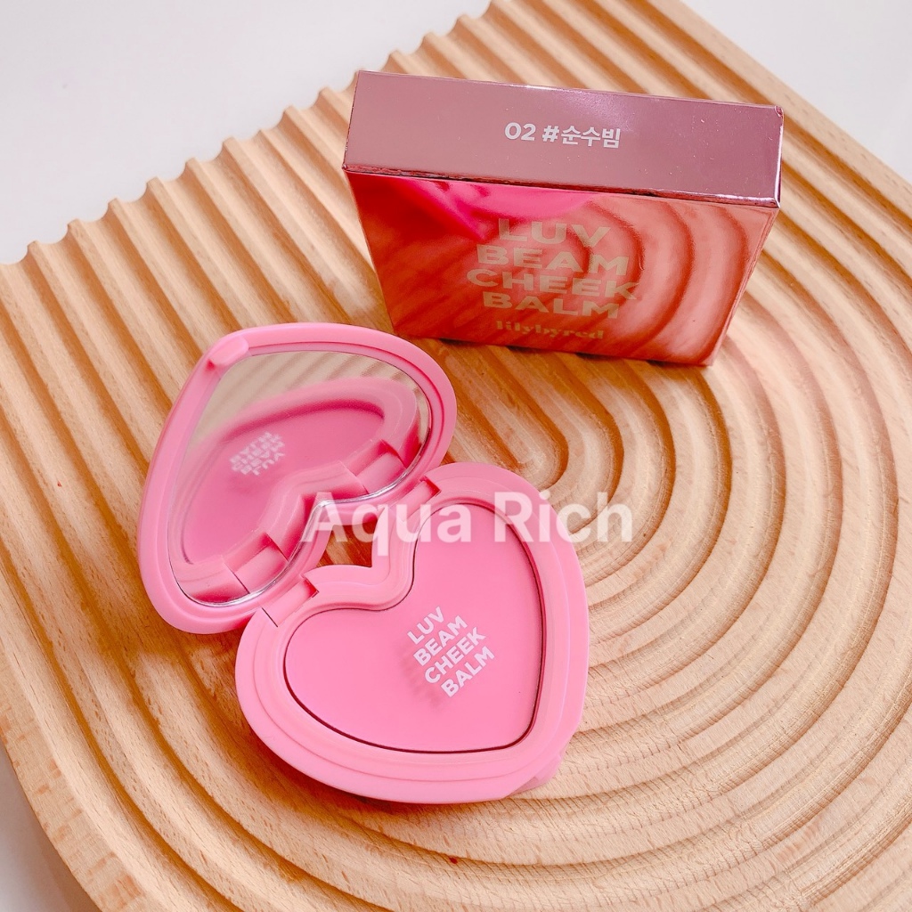 Phấn Má Hồng Dạng Kem Hình Trái Tim LILYBYRED LUV BEAM CHEEK 4.7g