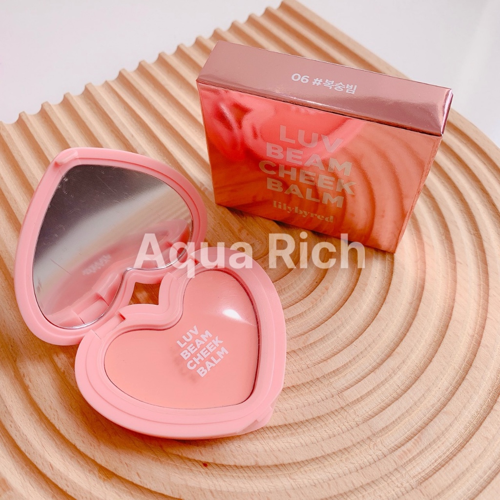 Phấn Má Hồng Dạng Kem Hình Trái Tim LILYBYRED LUV BEAM CHEEK 4.7g