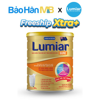 Sữa bột lumiar sure - lon 800g - phục hồi sức khỏe cho người lớn