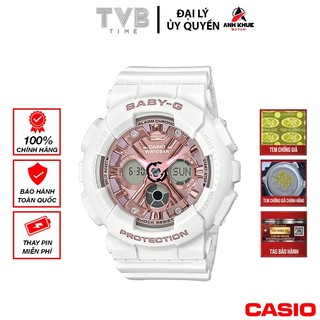 Đồng hồ nữ dây nhựa Casio Baby-G chính hãng BA-130-7A1DR (43mm)