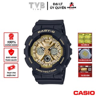 Đồng hồ nữ dây nhựa casio baby-g chính hãng ba-130-1a3dr