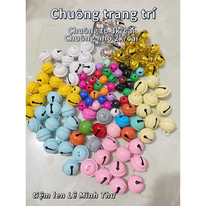 Chuông gắn móc khoá 22mm [màu ngẫu nhiên]