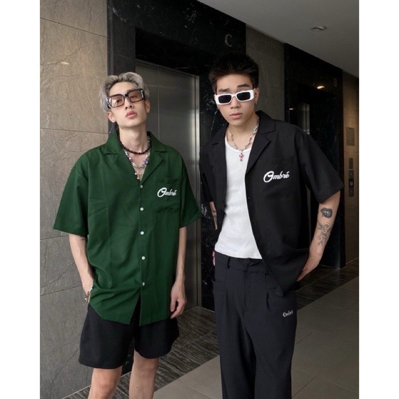 THANH LÝ SƠ MI NAM XANH LÁ Size L