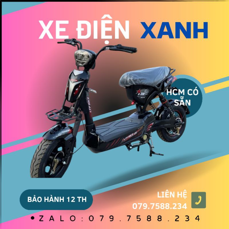HCM xe đạp điện bò M133 cho học sinh giá rẻ hàng công ty | BigBuy360 - bigbuy360.vn