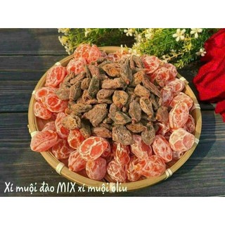 Xí Muội Mix 2 Vị [ Xí Muội Voi + xí Muội Mơ Đào] -  LON 500GRAM