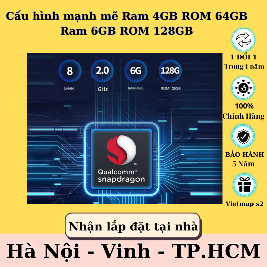 Bộ Carplay Android Box PICASOU AI/ CARLINKIT Cắm Sim 4G |Biến Màn Zin ô tô Thành Màn Hình Android - Ram 4G,Rom 64GB