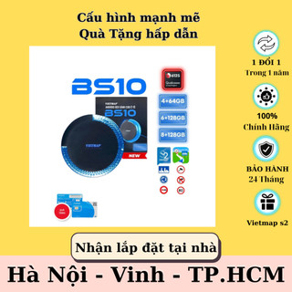 Android box ô tô vietmap bs10, androi box tích hợp cảm biến áp suất lốp