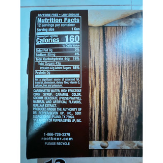 Xá xị Mỹ A&W Root Beer 355ml.