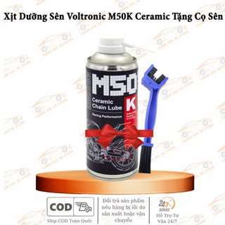 [Tặng Cọ Sên] Chai Xịt Dưỡng Sên Voltronic M50-K Ceramic 400ML