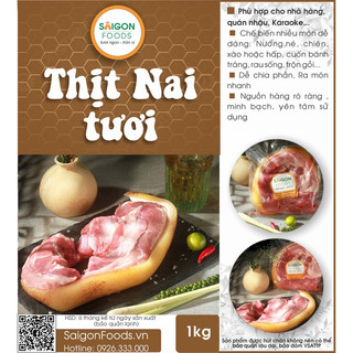 1kg thịt nai tươi -