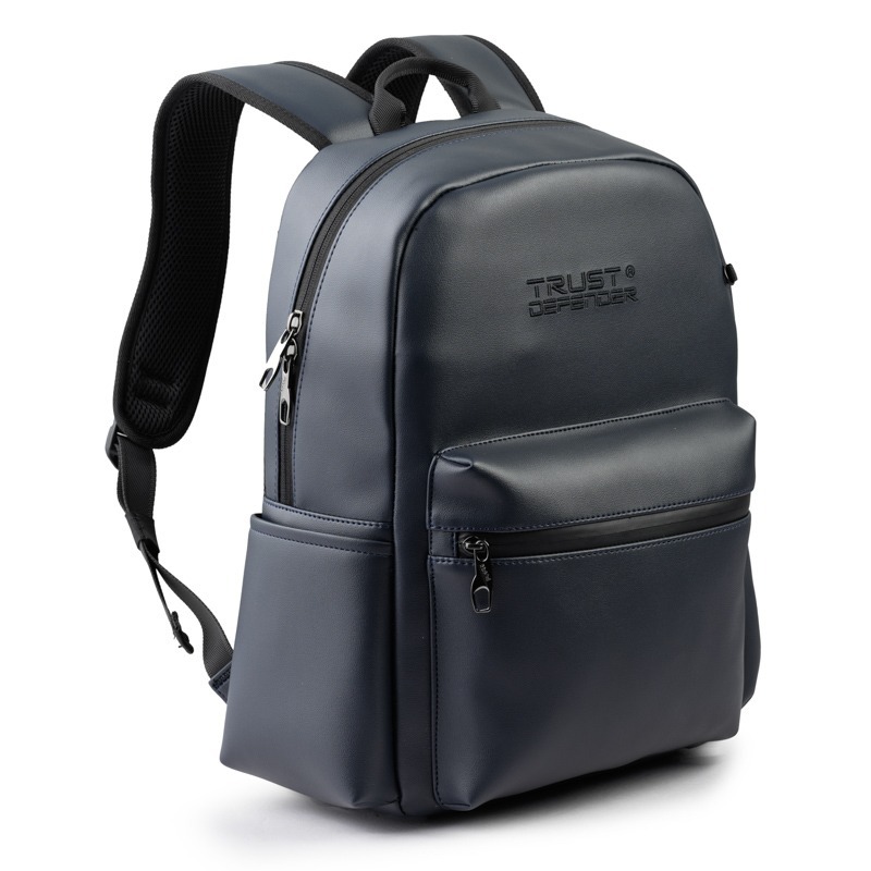 Balo da Mr Vui 977 kiểu dáng thời trang có ngăn laptop