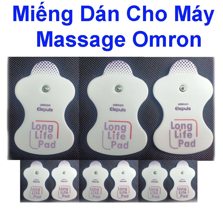 Miếng Dán Điện Xung  Cho Máy Massage Omron ( Gói 2 Miếng)
