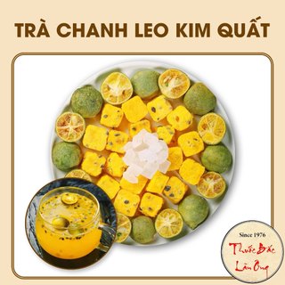 Trà chanh leo kim quất,chanh dây sấy khô mix sẵn - Lãn Ông