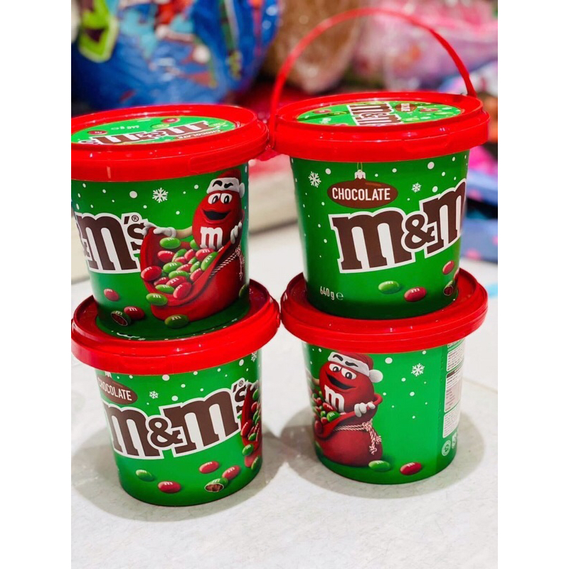 🌈⚡️🌈 Xô Kẹo Socola Sữa M&M 🌈⚡️🌈