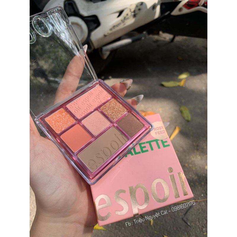 Bảng phấn mắt 7 màu Espoir Eye Palette
