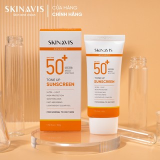 Skinavis Advance Sunscreen tone up 50g - Kem chống nắng nâng tone da