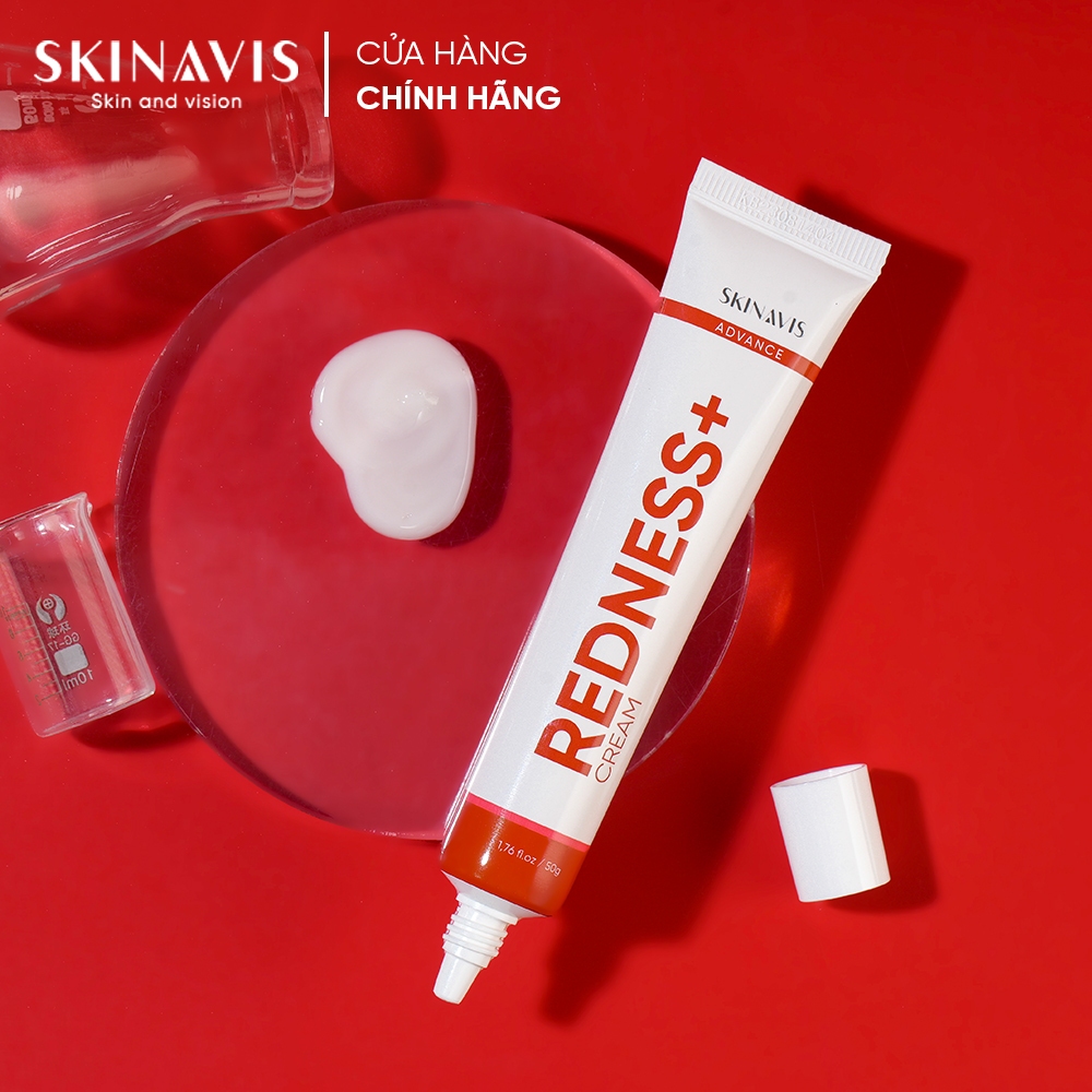 Kem dưỡng ẩm da chuyên sâu 50g - Skinavis Advance Redness Cream