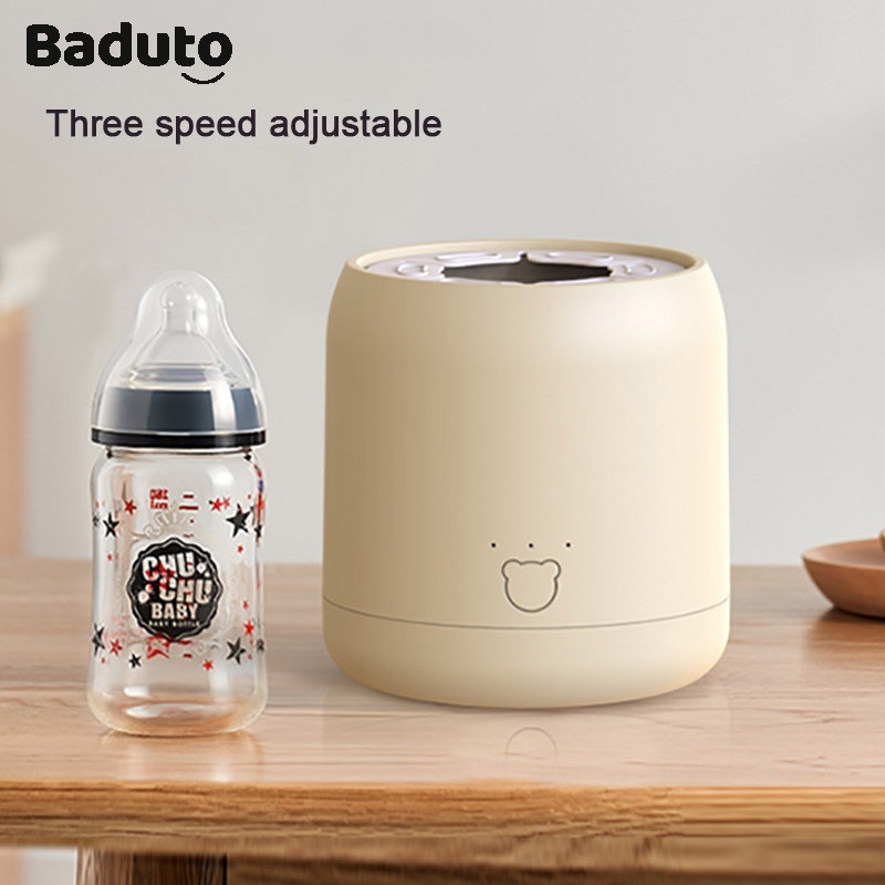 Máy lắc bình sữa tự động cho bé, sữa mịn màng, không đóng cặn, không bọt khí