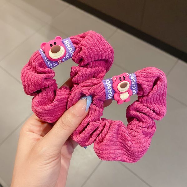 Scrunchies Gấu Hồng Losto