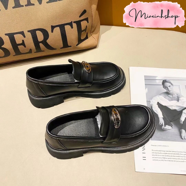 Giày đốc nữ giày da đế đúc 5P da mềm êm chân LOẠI 1 FULL HỘP