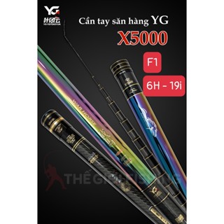 Cần Câu Tay YG - X5000 F1 Tặng Kèm 1 Ngọn Phụ, Trục, Phao, Lưỡi [Đồ Câu Thuận Lợi]