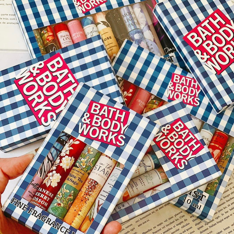 Set Xịt Thơm Body Bath&BodyWorks 10ml