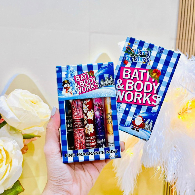 Set Xịt Thơm Body Bath&BodyWorks 10ml