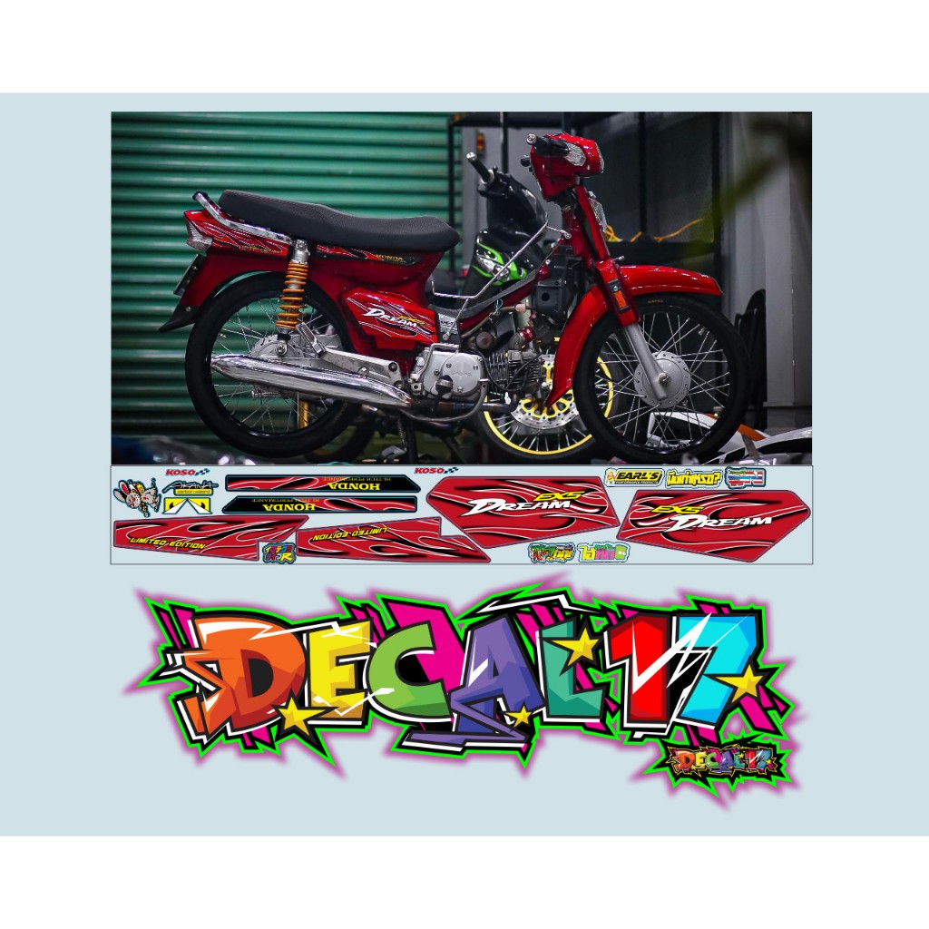 TEM CHẾ LỬA DREM ĐỎ ĐEN XE ĐỎ CANDY