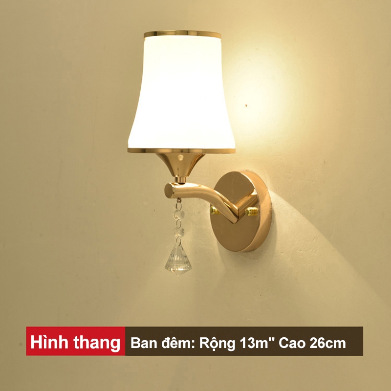 Đèn cầu thang, đèn gắn tường phòng ngủ phòng khách ơi  Tặng kèm bóng led cầu thang cao cấp bảo hành 12 tháng