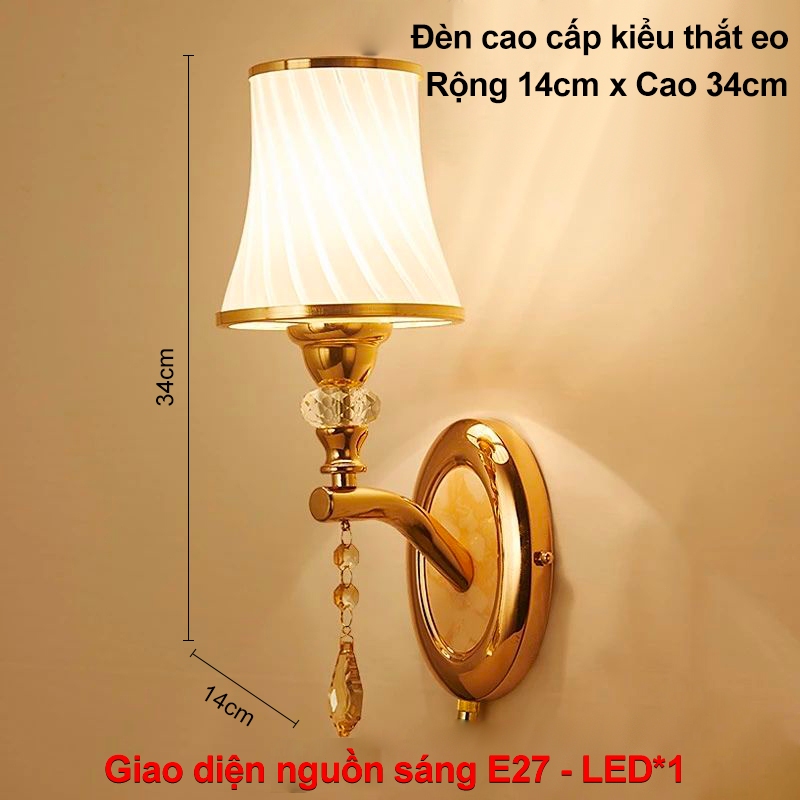 Đèn cầu thang, đèn gắn tường phòng ngủ phòng khách ơi  Tặng kèm bóng led cầu thang cao cấp bảo hành 12 tháng