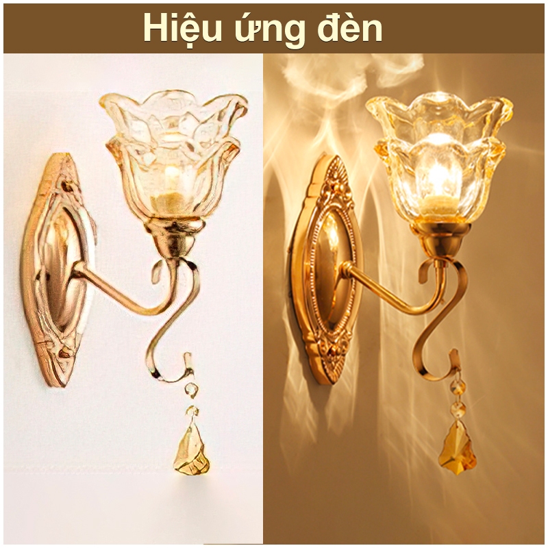 Đèn cầu thang, đèn gắn tường phòng ngủ phòng khách ơi  Tặng kèm bóng led cầu thang cao cấp bảo hành 12 tháng