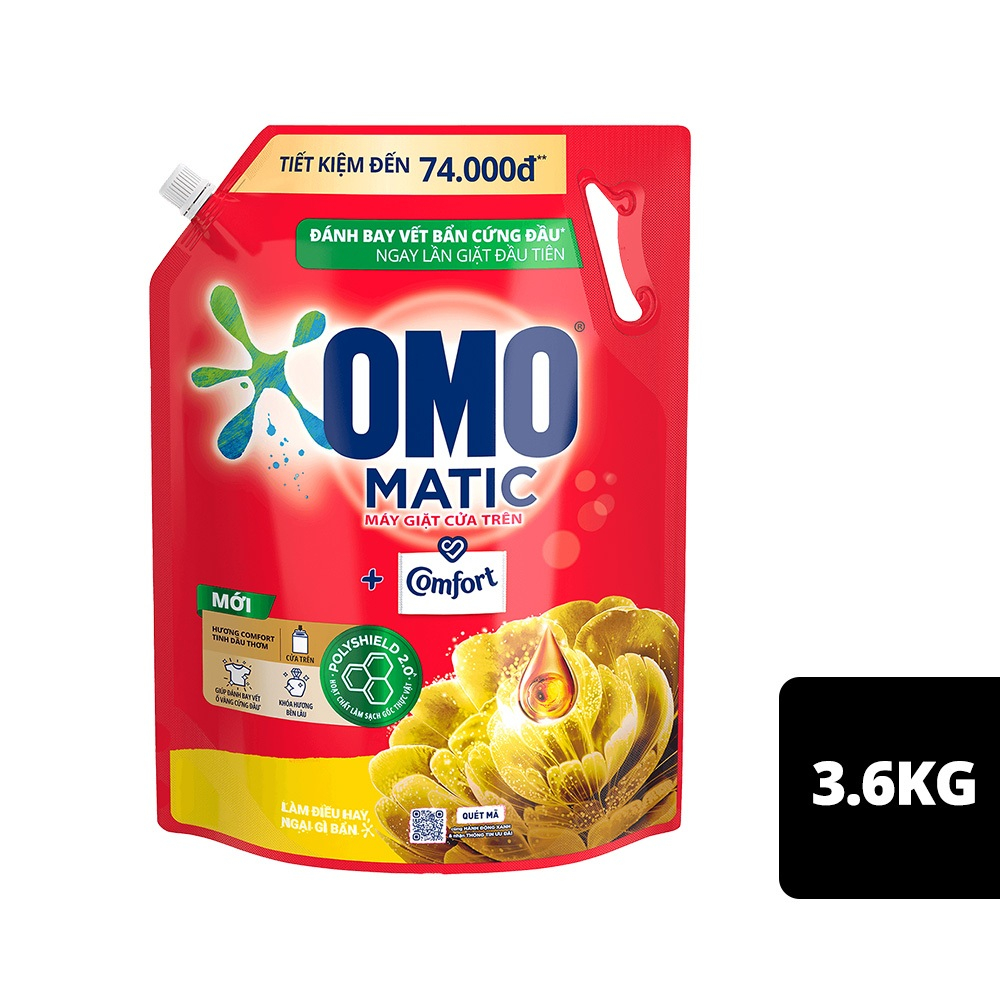 Nước Giặt Omo Matic - Comfort Omo Matic 2kg - 3,9kg