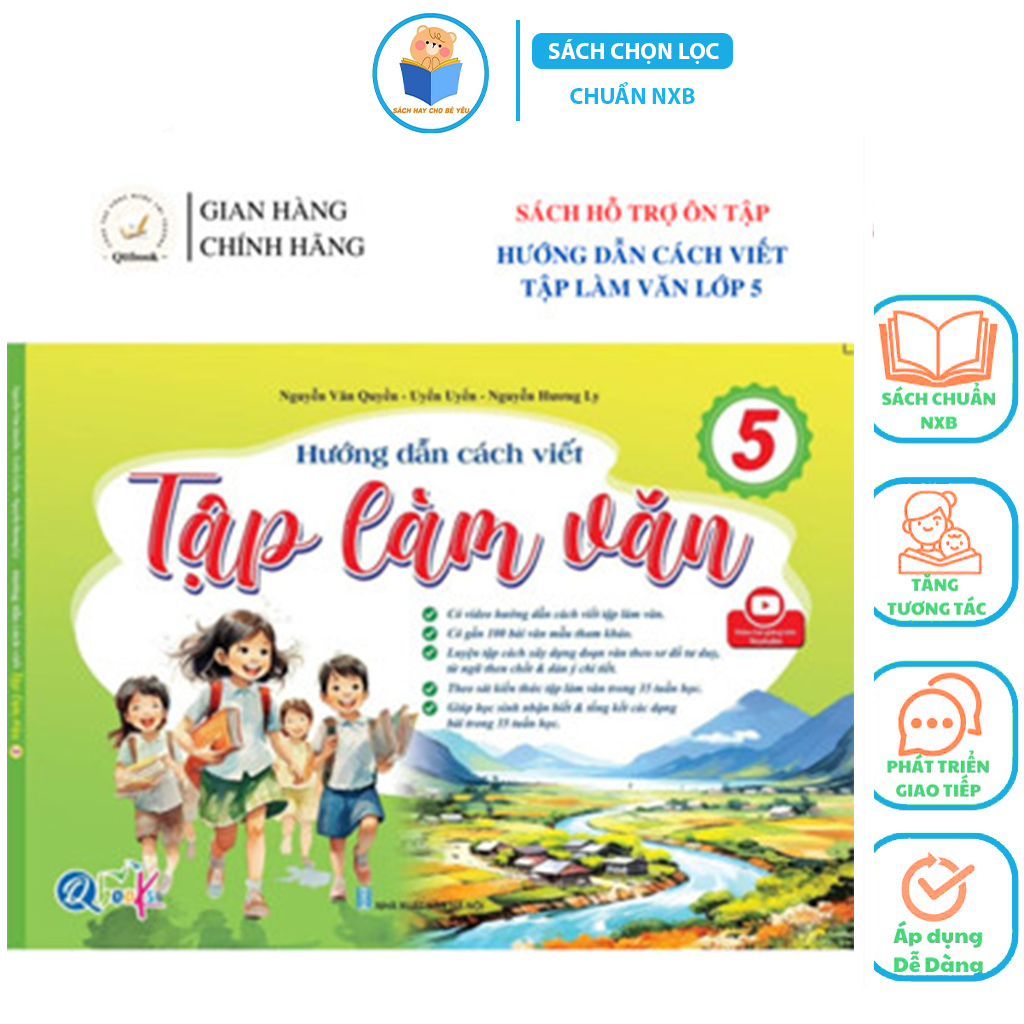 Sách -  - Hướng dẫn cách viết tập làm văn lớp 5