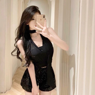 QUẦN SOOC ĐEN KIM SA CAO CẤP