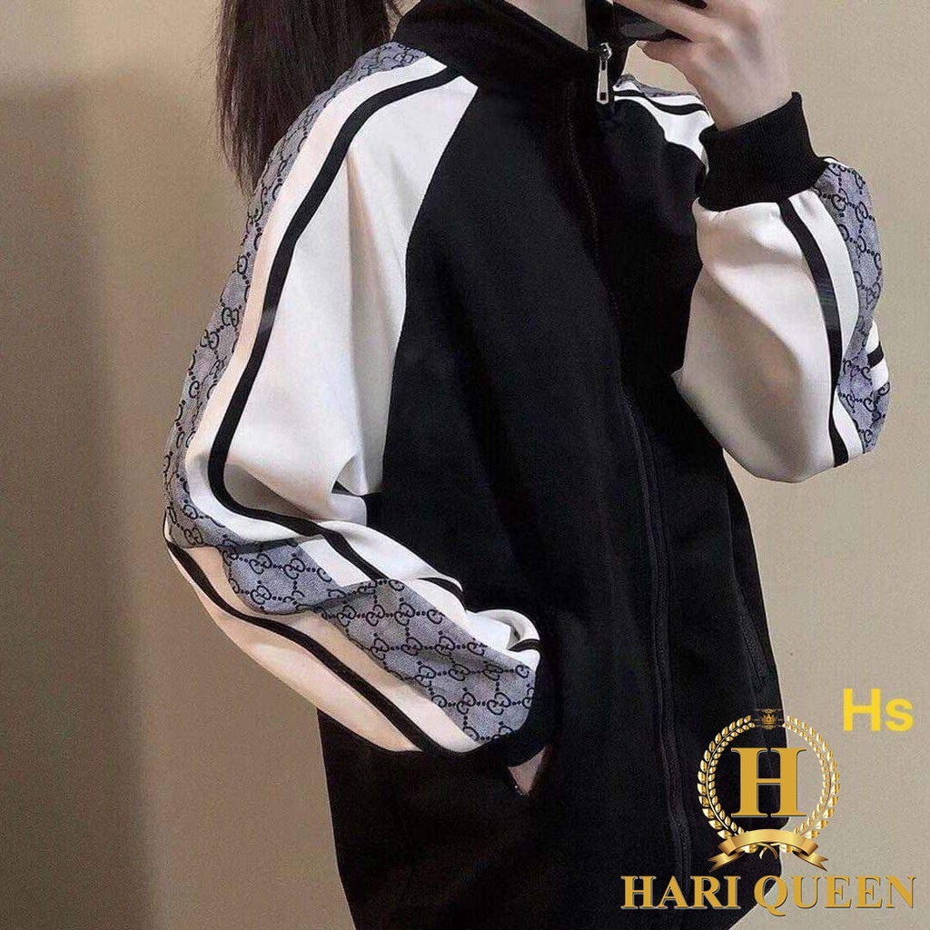 áo khoác gió nam nữ,logo g,c dọc tay,fom thụng.hn