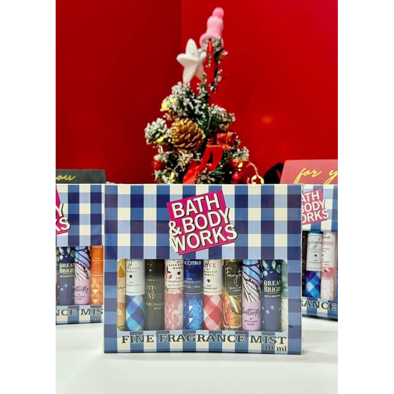 Set Xịt Thơm Body Bath&BodyWorks 10ml