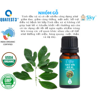 Tinh dầu xá xị nguyên chất 100%, có kiểm định.