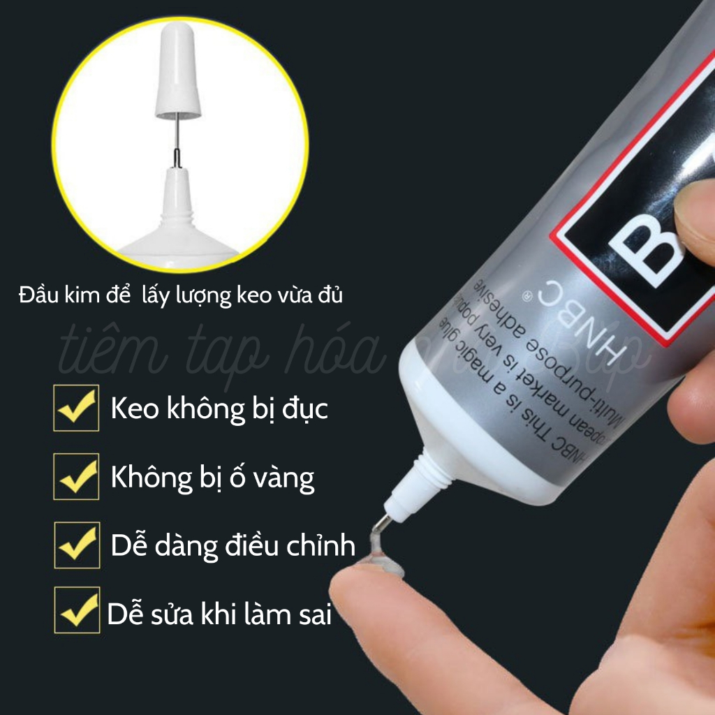 Keo Đính Đá - Keo Dán Đa Năng B7000