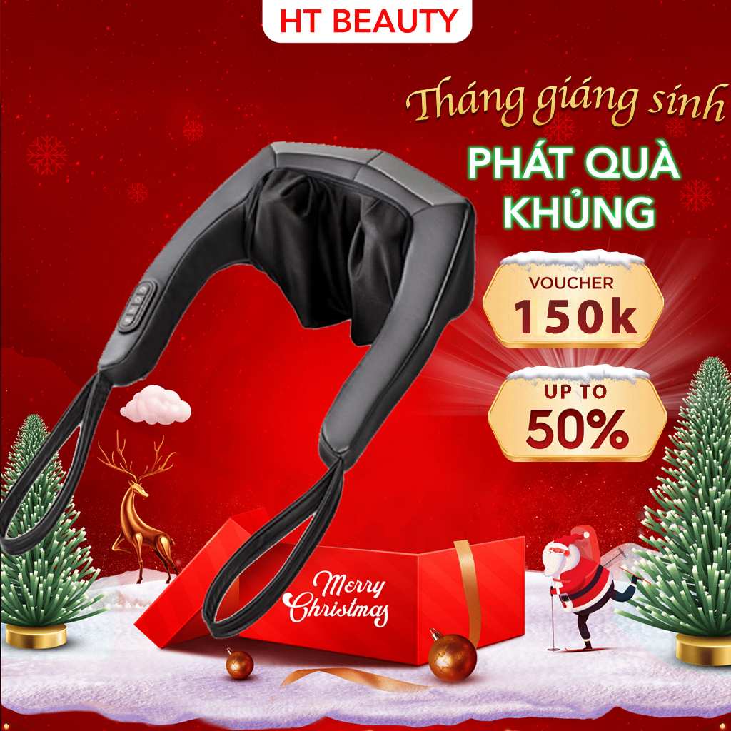 Máy massage cổ và vai gáy Homedics NMS 730 HTBeauty công nghệ SHIATSU 3D