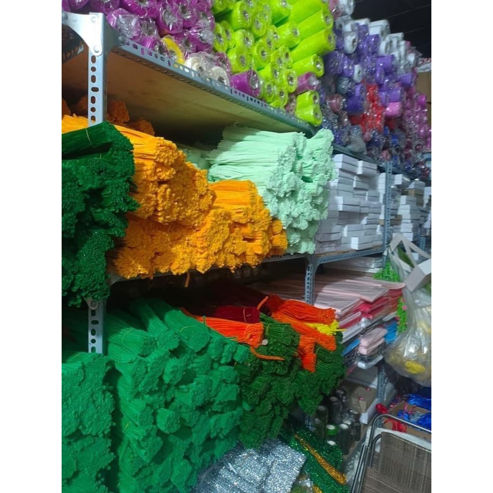 Kẽm Nhung loại 1 lông dày mịn bó 100 sợi, nguyên liệu làm đồ hanmade trang trí.