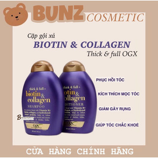 DẦU GỘI VÀ XẢ CHỐNG RỤNG TÓC THICK & FULL BIOTIN COLLAGEN