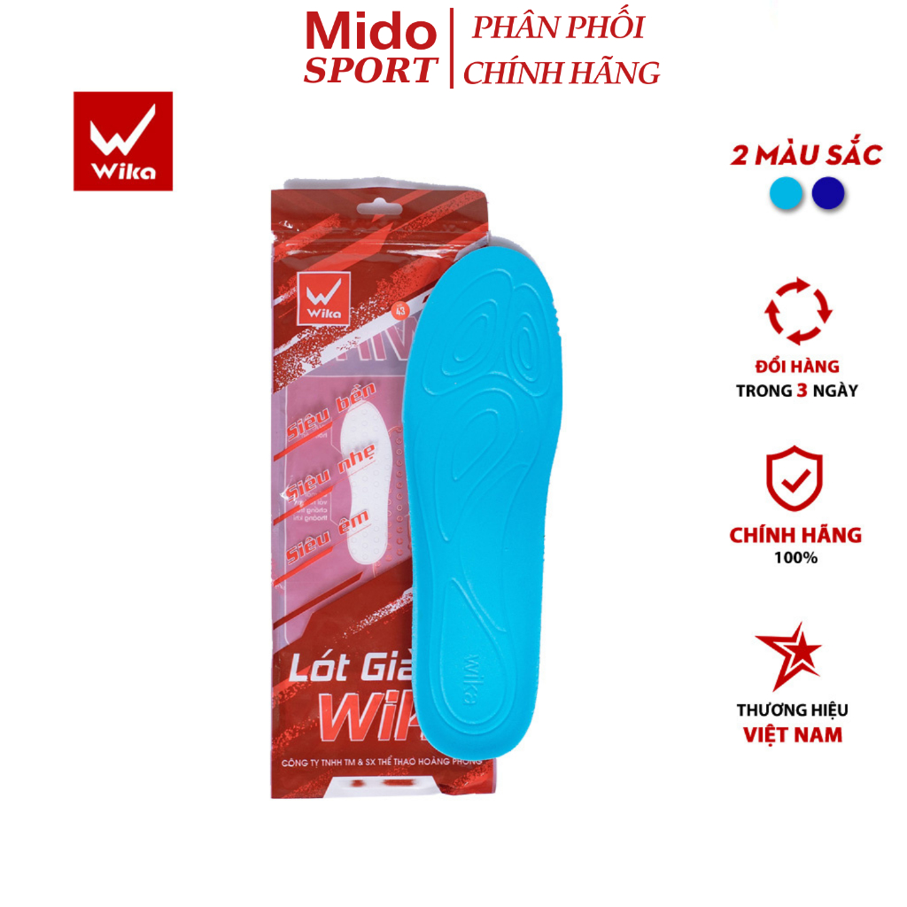 Lót Giày Đá Bóng Wika Bề Mặt Nhám Chống Trơn Trượt Phù Hợp Mọi Lứa Tuổi