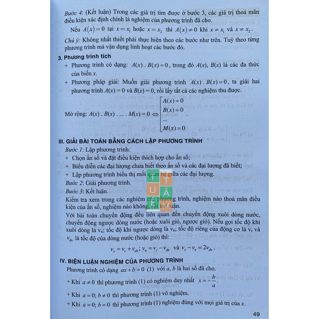 Sách - Phát triển năng lực theo chuyên đề Toán 8